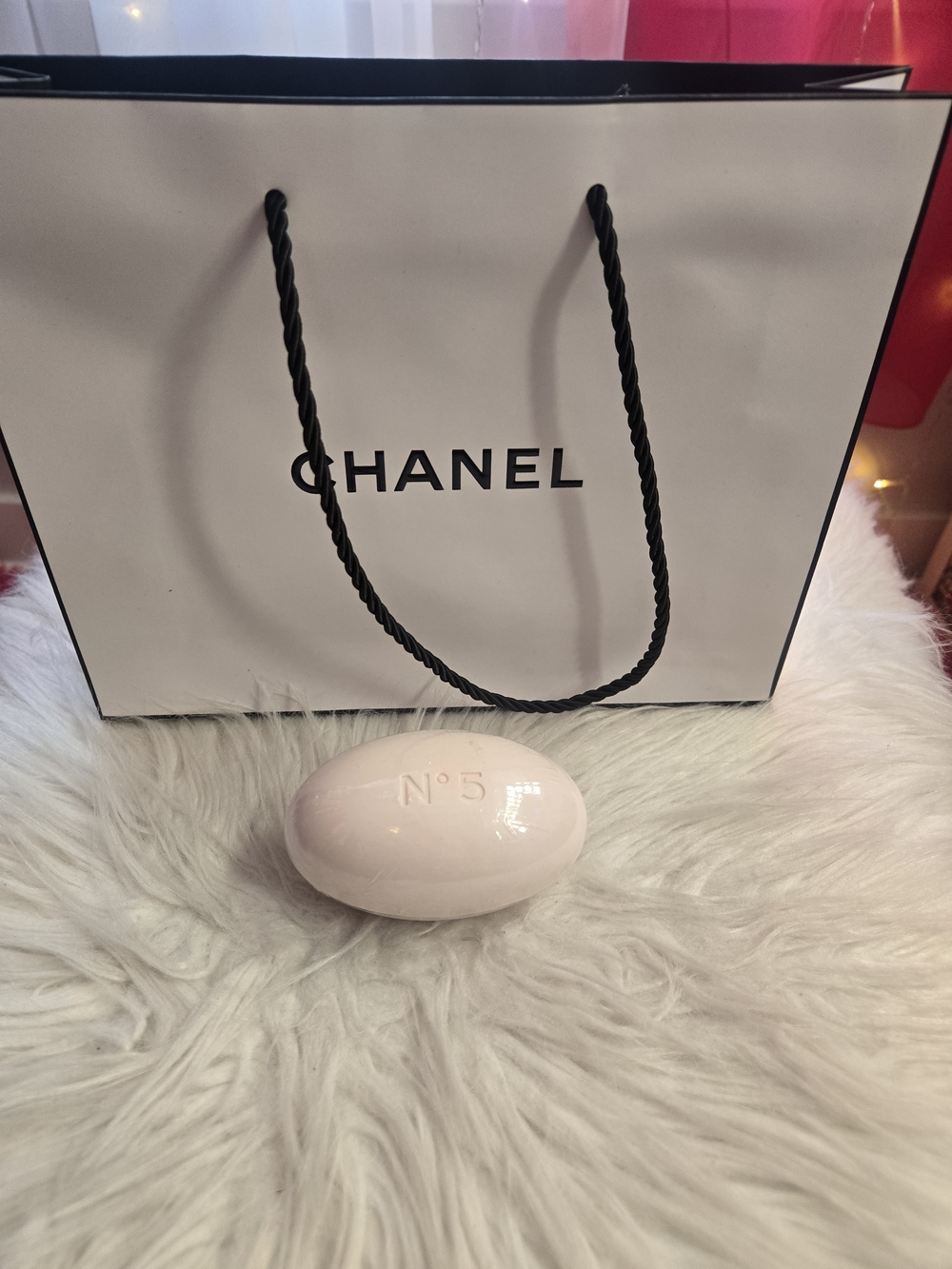 Chanel No.5 Oval Soap - Pale Pink
